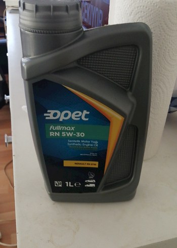 Opet Fullmax RN 5W-30 Motor Yağı 1L. Yarıdan fazla - Görsel 2