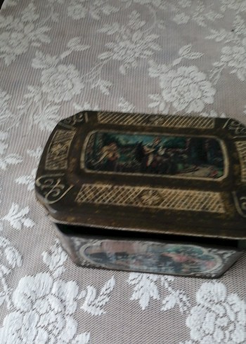 Kahverengi Vintage Puzzle Kutusu - Görsel 3