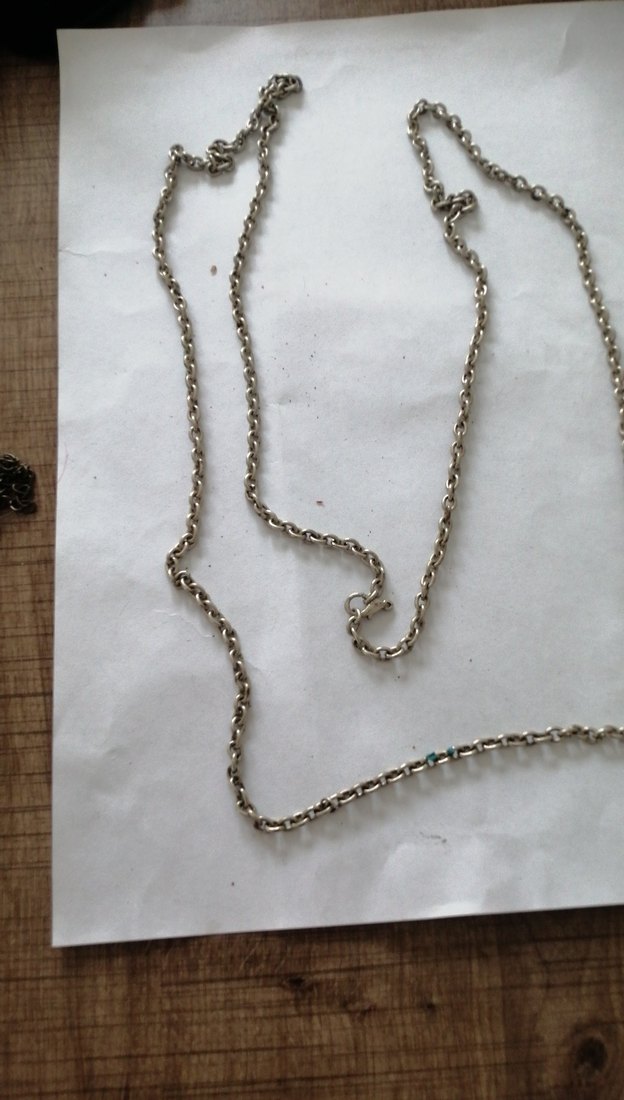 Minimalist Gri Altın Renk Zincir Kadın Vücut Zinciri - Görsel 3