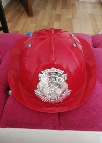 Kırmızı Vintage Baskılı Motosiklet Kaskı - Görsel 2