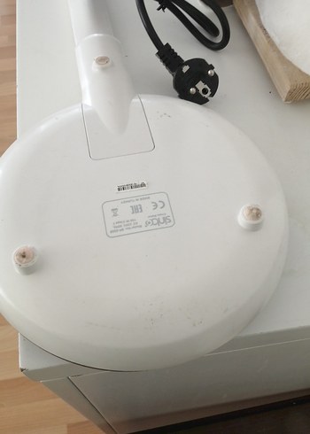 Yuvarlak Siyah Mouse Pad. Krep makıne calısıyor - Görsel 5