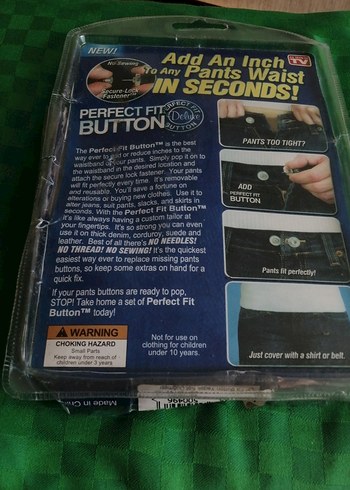 Düğmeli Pantolon Bel Genişletici Set - Görsel 5