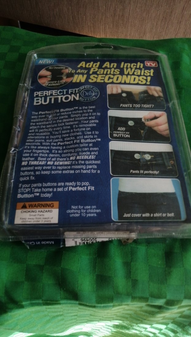 Düğmeli Pantolon Bel Genişletici Set - Görsel 4