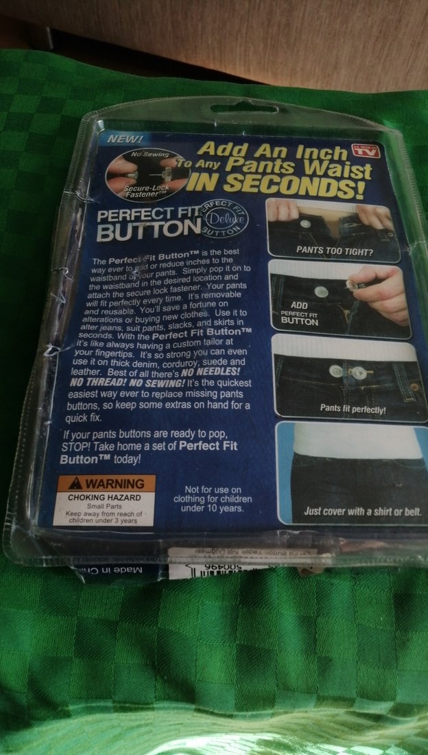 Düğmeli Pantolon Bel Genişletici Set - Görsel 5