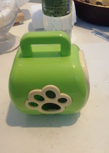 Pastel Yeşil Kedi Taşıma Kabı - Görsel 5