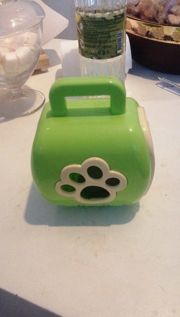 Pastel Yeşil Kedi Taşıma Kabı - Görsel 4