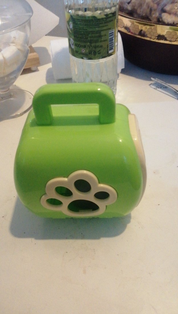 Pastel Yeşil Kedi Taşıma Kabı - Görsel 5