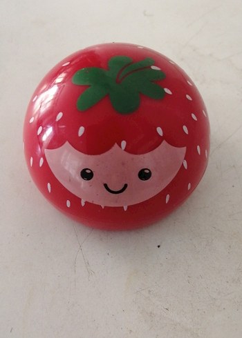 Çilek Desenli Renkli Dudak Parlatıcısı. Oyuncakk - Görsel 4