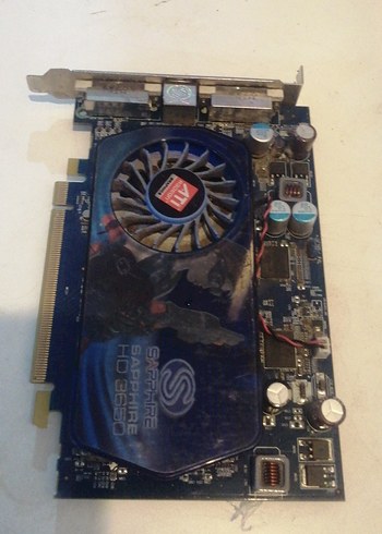 Beden Renk Sapphire HD 3850 Grafik Kartı Mavi denemedim