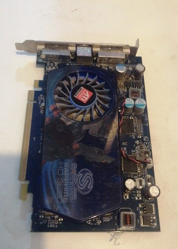 Sapphire HD 3850 Grafik Kartı Mavi denemedim