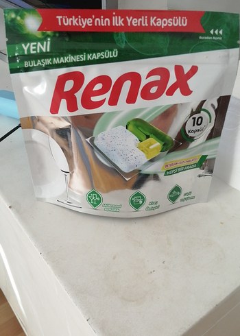 Diğer Renax Bulaşık Makinesi Kapsülü 10'lu