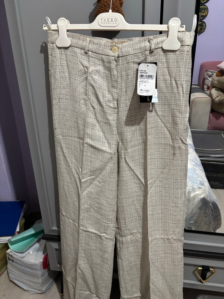 ETİKETLİ PANTOLON - Görsel 4