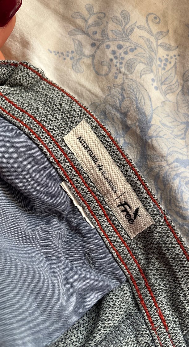 Gri Regular Fit Erkek Pantolon - Görsel 2