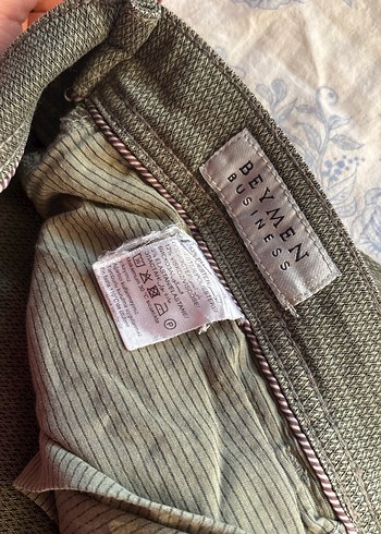 Düğmeli Salaş Kesim Erkek Pantolon - Görsel 3