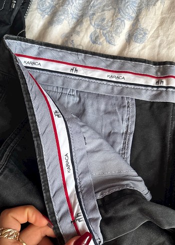 Gri Erkek Denim Pantolon, Düğmeli, Regular Fit - Görsel 2