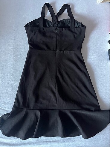 Zara siyah kısa elbise