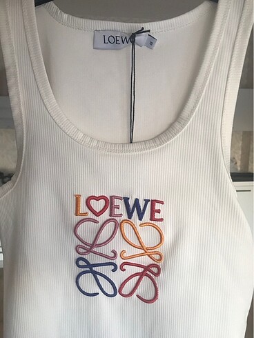 m Beden beyaz Renk Loewe kadın atlet
