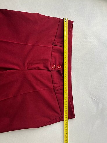 Diğer Kadın bordo kumaş pantolon
