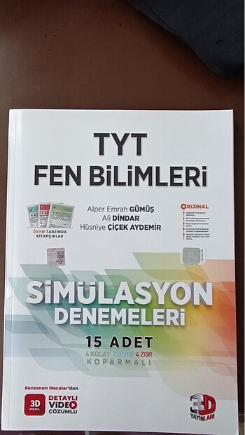 Tyt fen 3d deneme