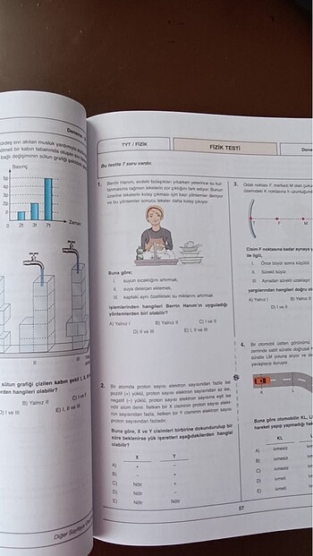  Tyt fizik bilgisarmal deneme