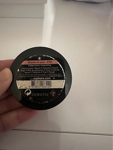 Beden Renk Sephora Allık