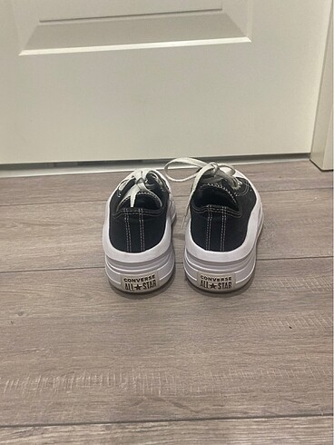 37,5 Beden siyah Renk Converse Chuck Taylor All Star Move Siyah Platform Sneaker