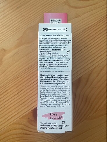  Beden Isana serum