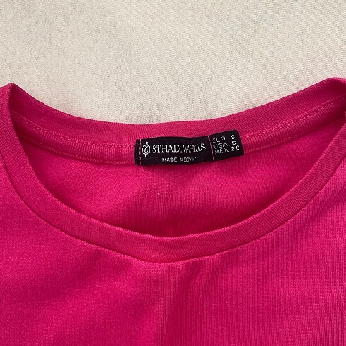 Stradivarius Stradivarius Kısa Kollu Crop T-shirt