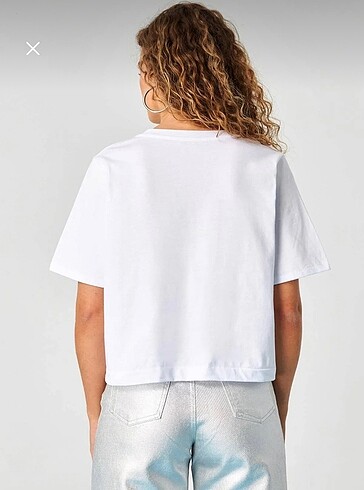 m Beden Addax Bisiklet Yaka Basic T-shirt