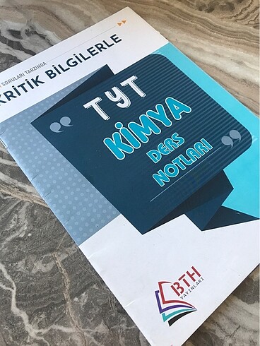 TYT KİMYA FÖYLERİ