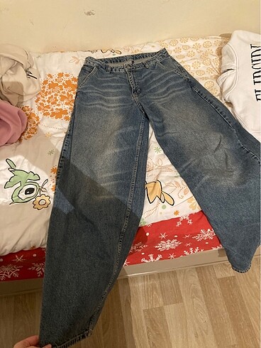 38 Beden Az giyilmis Baggy pantolon
