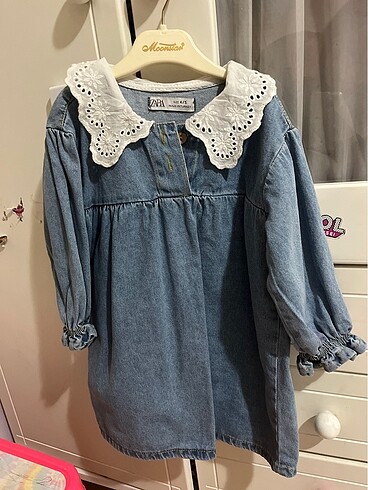 Zara Kız çocuk kot elbise