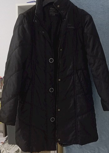 Colins Kadın siyah mont