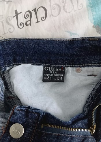 34 Beden lacivert Renk Guess kot jean