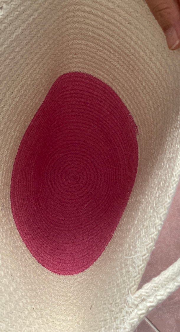 Pembe Pamuklu Bohem Plaj Çantası - Görsel 3