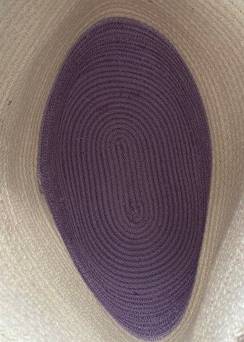 Kadın Mor Pamuk Plaj Çantası - Görsel 3