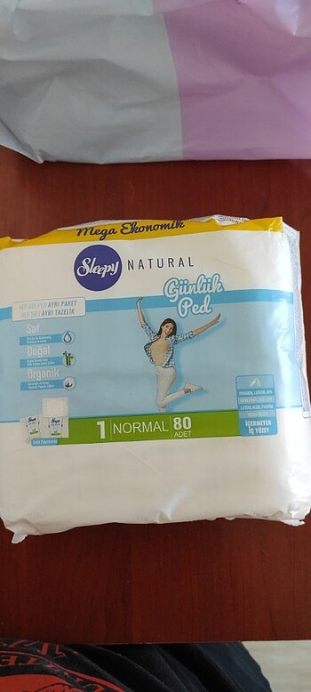 Sleepy Normal günlük ped 80 adet