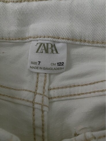 7 Yaş Beden ZARA DENİM PANTOLON