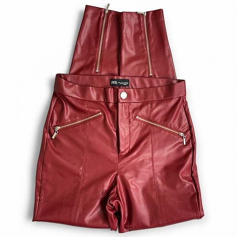 Zara Deri Pantolon - Görsel 3