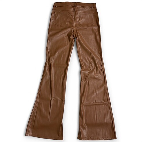 Vitrin Taba Deri Pantolon - Görsel 2