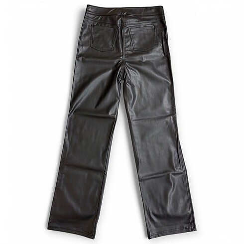 Vitrin Siyah Deri Pantolon - Görsel 2