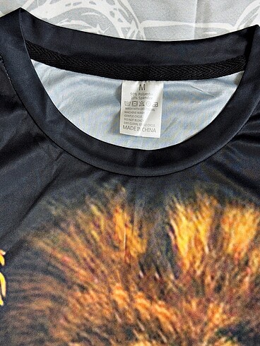 m Beden 3D Full Baskı The King T-Shirt
