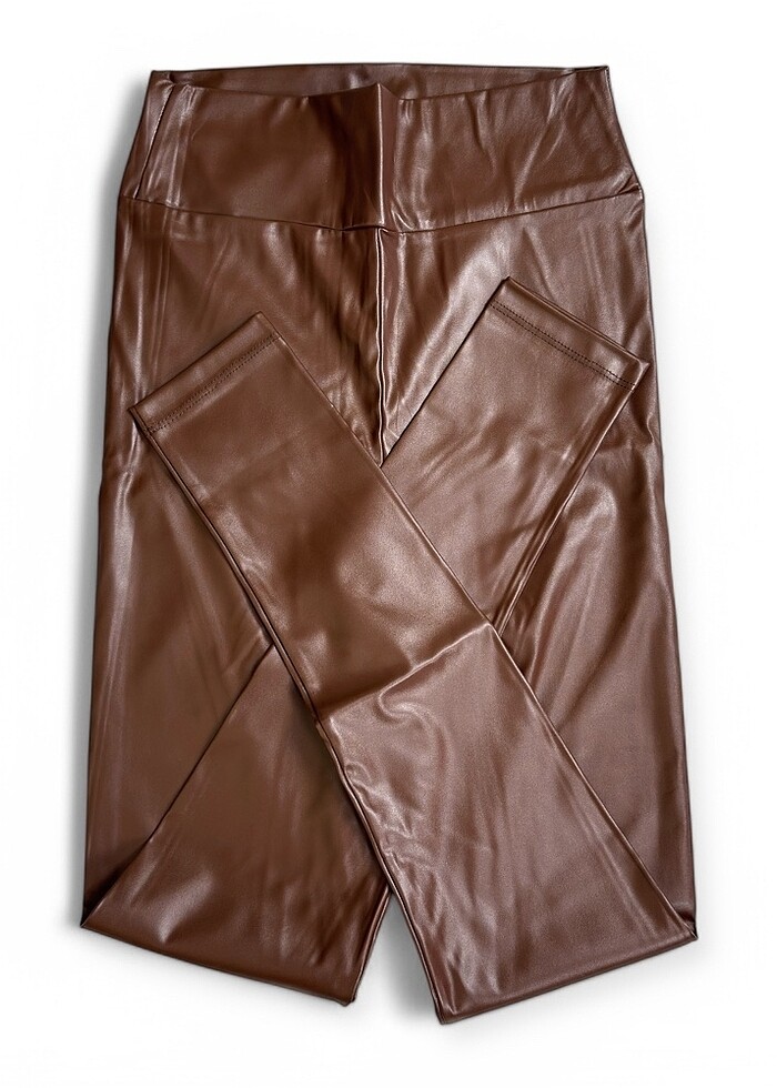 Yüksek Kalite Suni Deri Tayt - Görsel 2