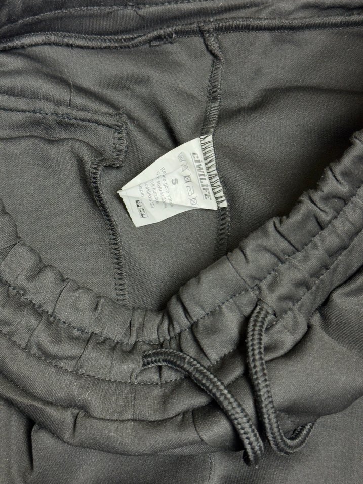 Siyah Bel Bantlı Outdoor Eşofman - Görsel 3