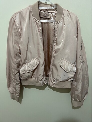 PULL & BEAR PUDRA BOMBER CEKET