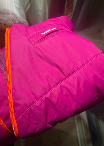 Kız Bebek pembe Fermuarlı Tulumu - Görsel 4