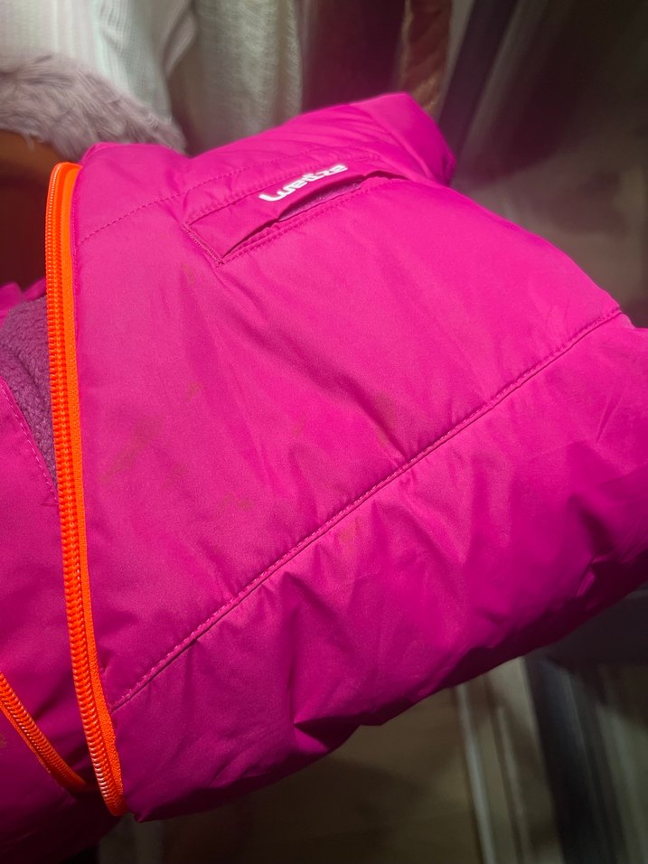 Kız Bebek pembe Fermuarlı Tulumu - Görsel 4