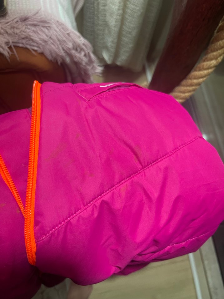 Kız Bebek pembe Fermuarlı Tulumu - Görsel 5