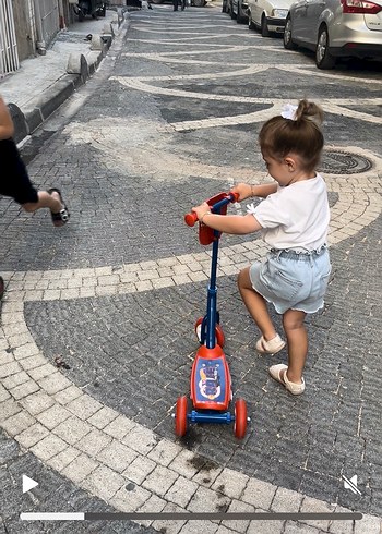 3 Tekerlekli Hot Wheels Bebek Çocuk Scooterz - Görsel 2