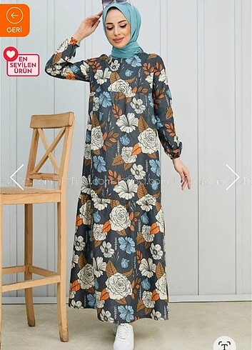 Tesettür elbise - Görsel 2